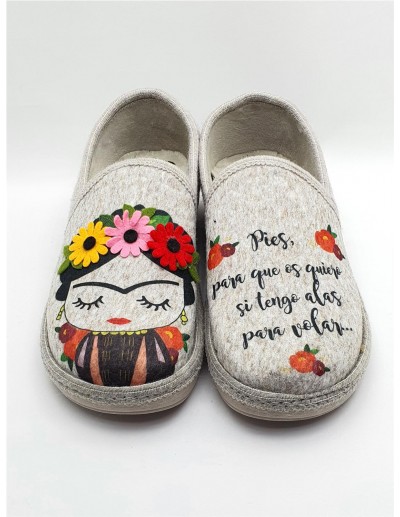 Zapatilla de mujer Salvi en...