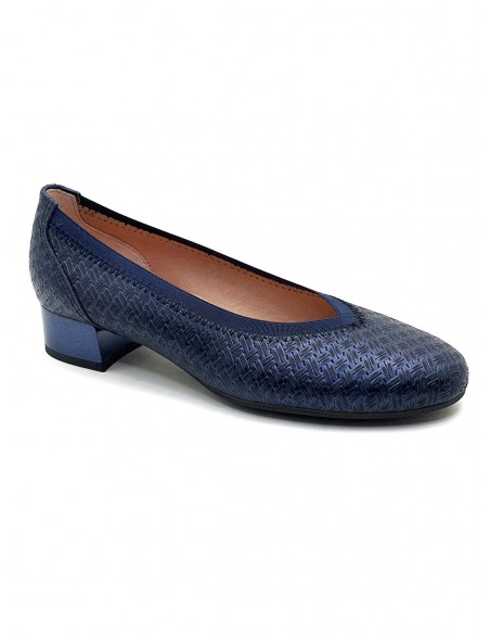 Zapato salon mujer en azul marino 1400 - PITILLOS Talla 39 Color AZUL MARINO