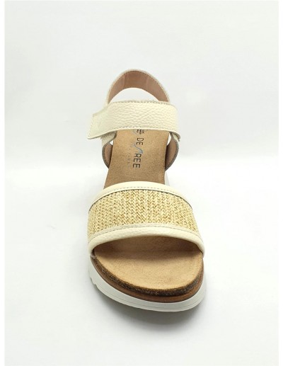 Sandalia de mujer en beige... 2