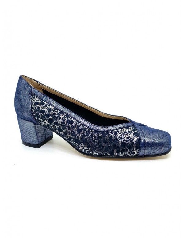 Zapato de mujer Zany en azul...