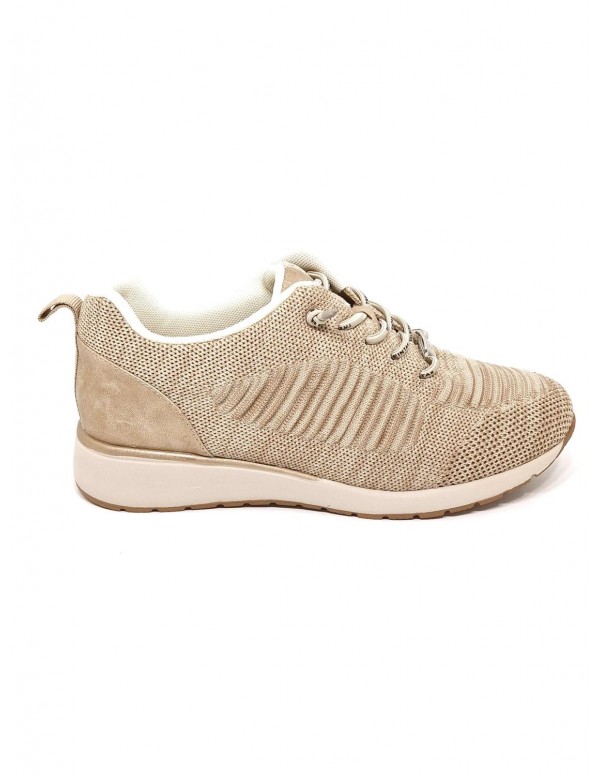 Deportivo de mujer Treintas en beige...