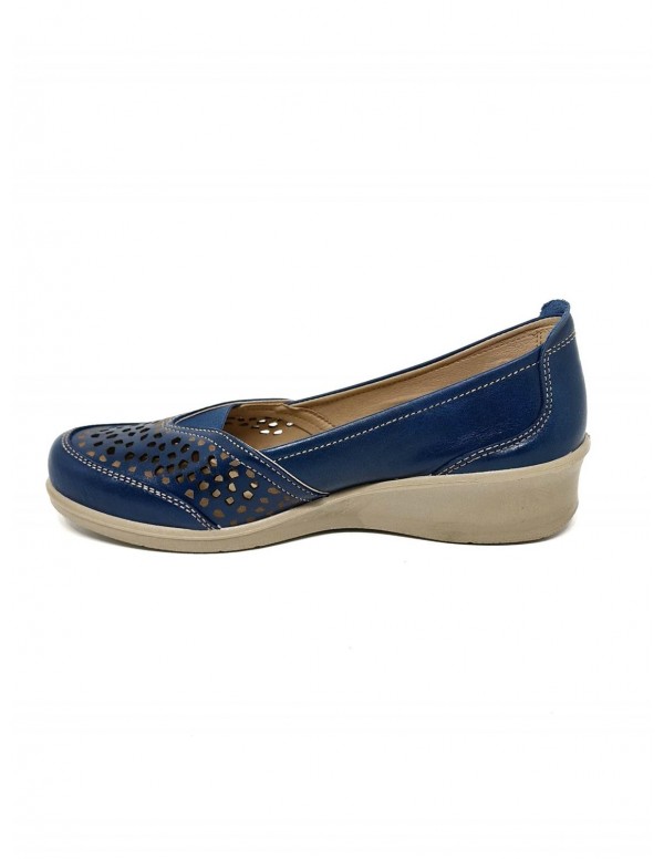 Zapato de mujer Luisetti en azul marino La21857na Talla 41 Color