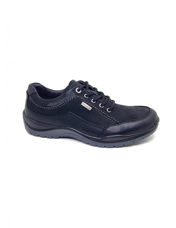 Zapato de hombre Bola en negro 4361