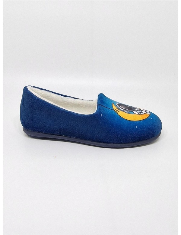 Zapatilla de niño Batilas en azul...