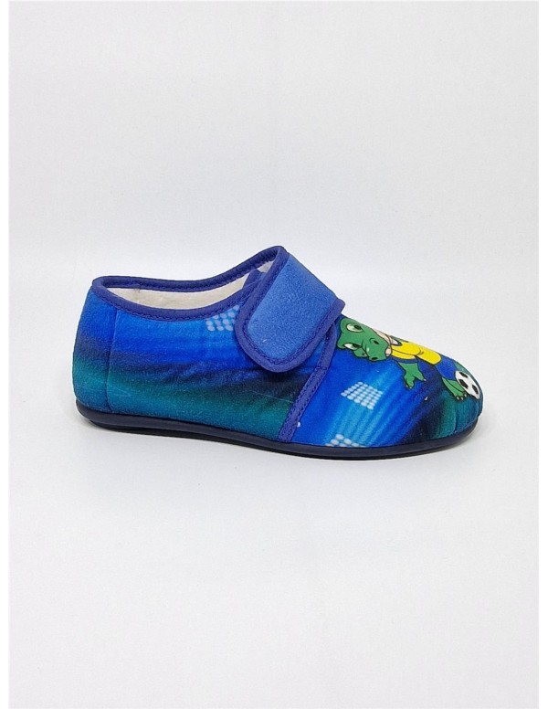 Zapatilla de niño Batilas en azul...