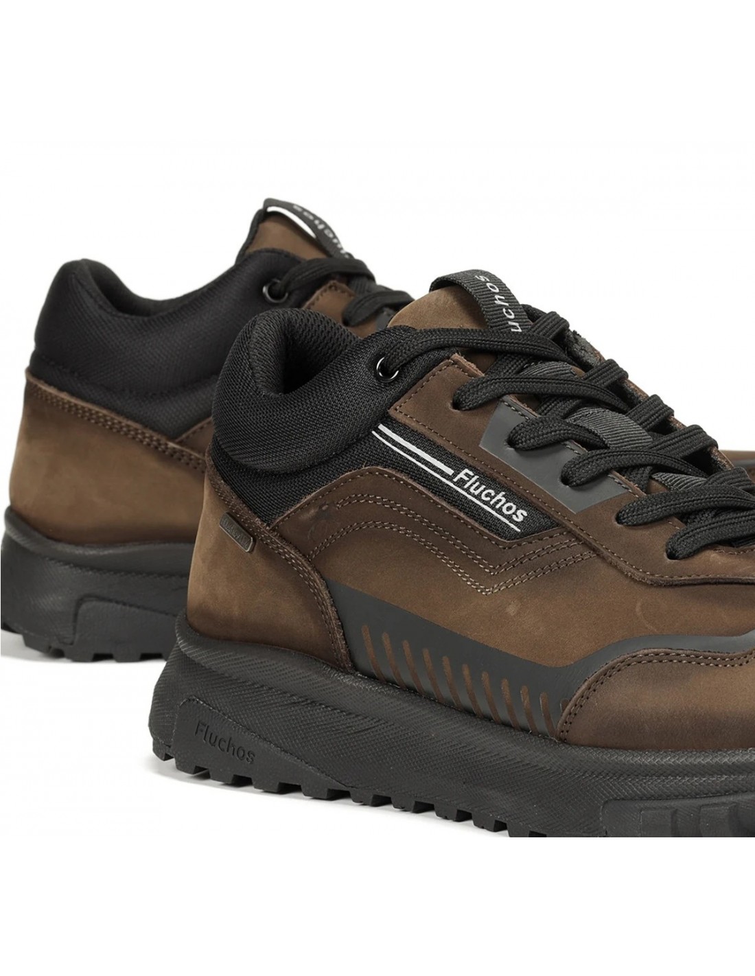 Botin de hombre Fluchos en marrón F1840 Botin de hombre Fluchos en marrón F1840