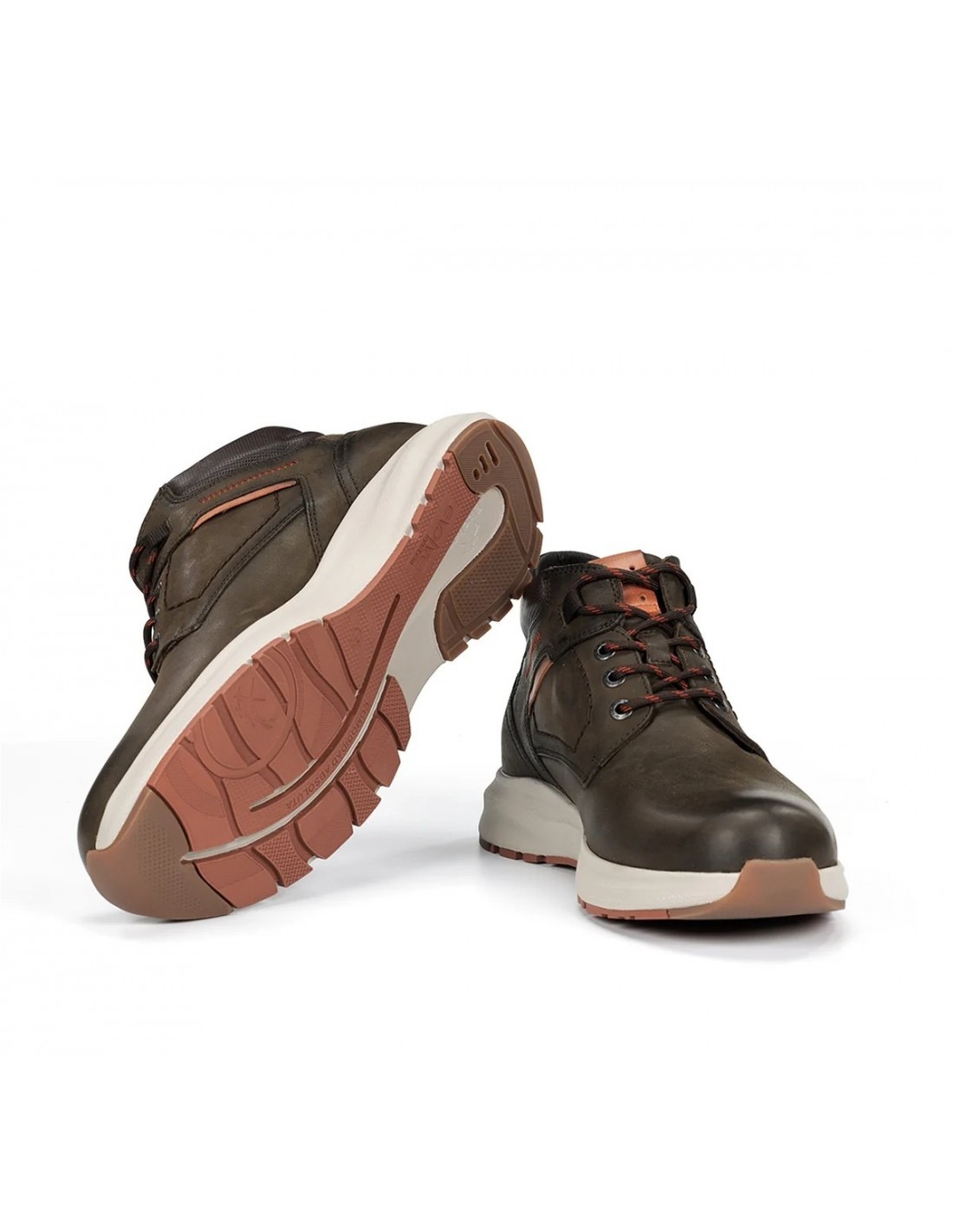 Botin de hombre Fluchos en caqui F2068 Botin de hombre Fluchos en caqui F2068