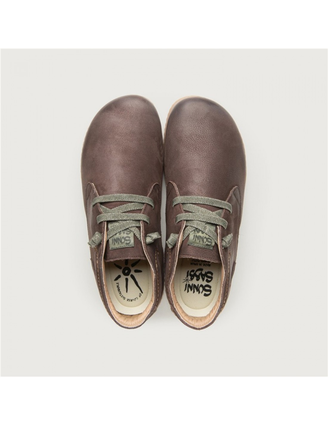 Bota de hombre Sunni Sabbi en caqui o... Bota de hombre Sunni Sabbi en caqui o...